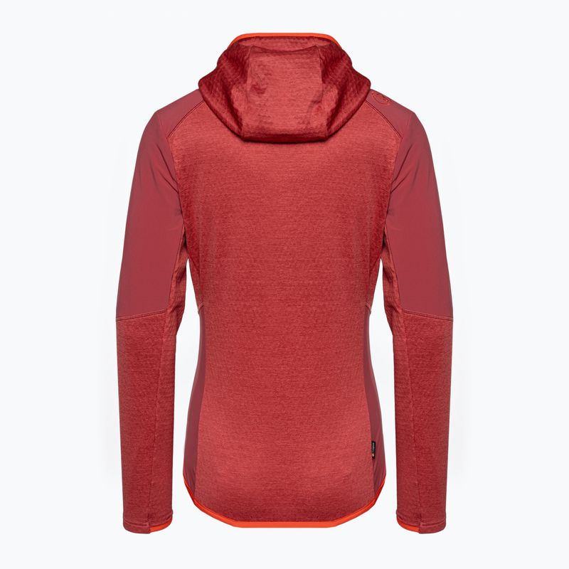 Кофта трекінгова жіноча LaSportiva Existence Hoody червона Q34323323 4