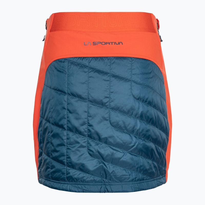 Спідниця туристична La Sportiva Warm Up Primaloft storm blue/cherry tomato 2