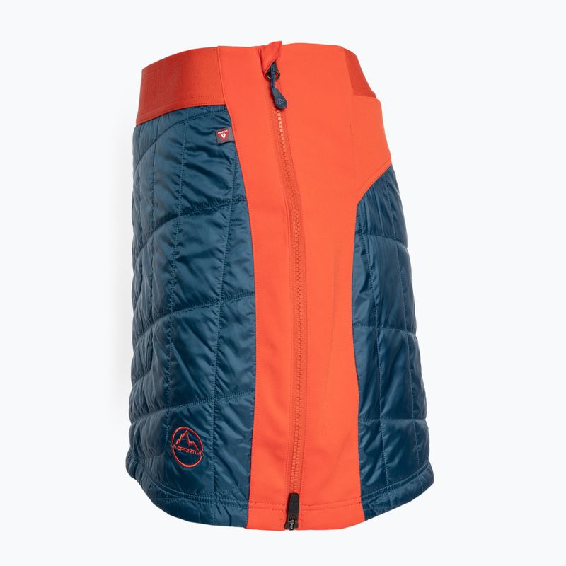 Спідниця туристична La Sportiva Warm Up Primaloft storm blue/cherry tomato 3