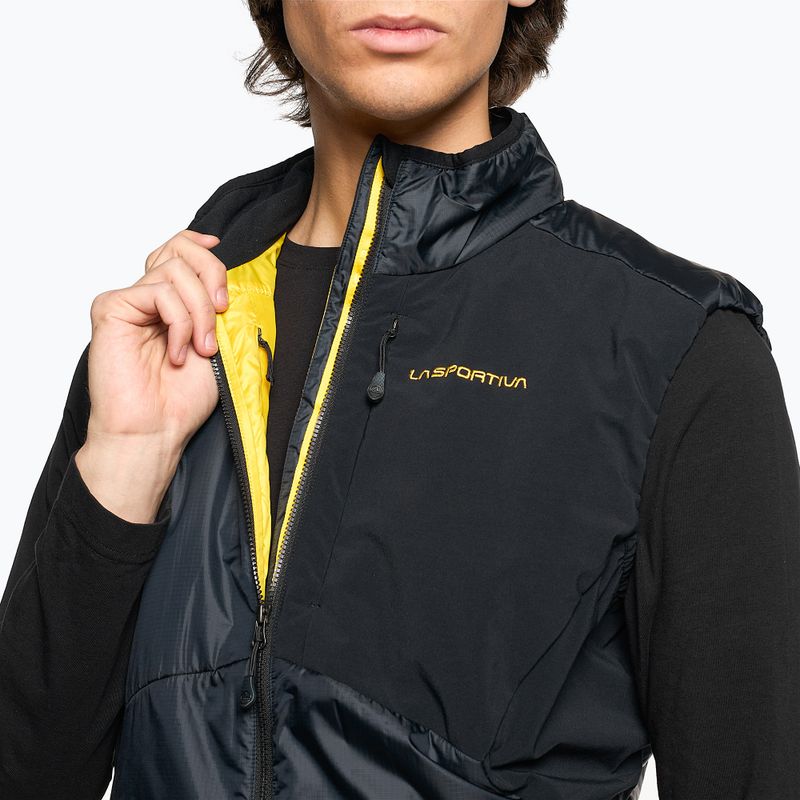 Жилет трекінговий чоловічий La Sportiva Ascent Primaloft Vest black 4
