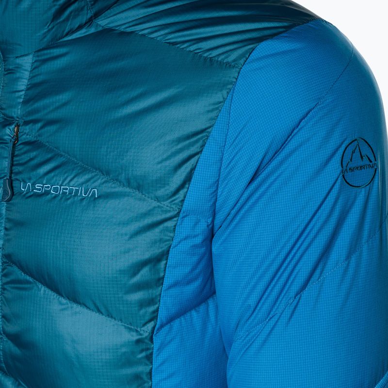 Пуховик чоловічий La Sportiva Bivouac Down storm blue/electric blue 10