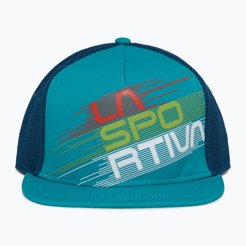 Бейсболка LaSportiva Trucker Hat Stripe Evo блакитна Y41638639 5