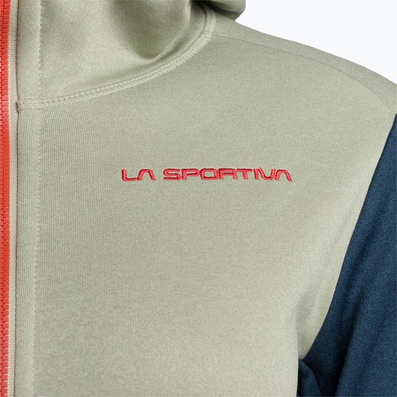 Кофта трекінгова жіноча La Sportiva Cosmic Hoody tea/storm blue 3