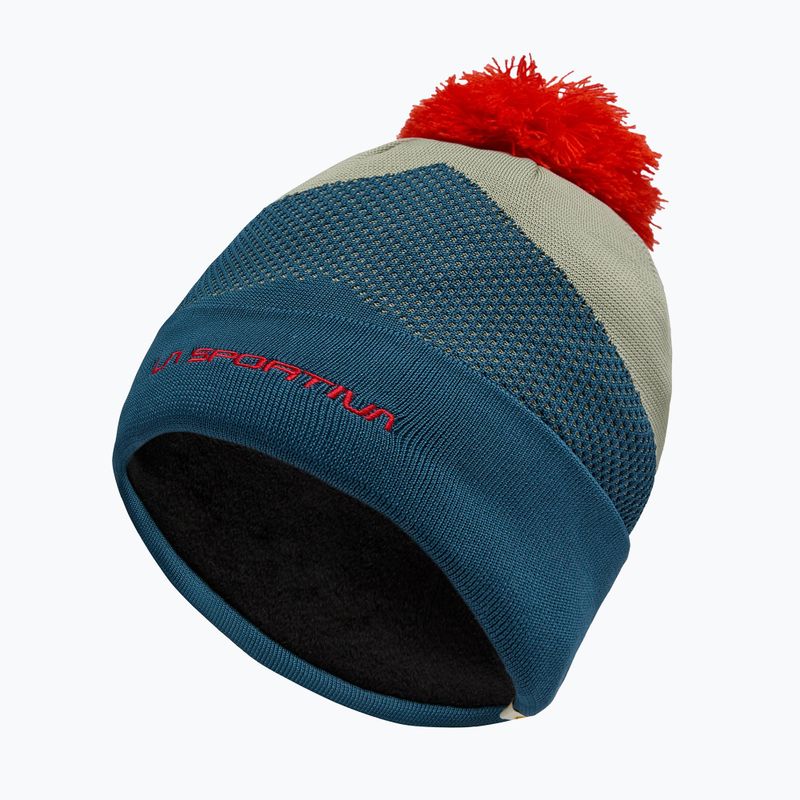 Шапка зимова La Sportiva Knitty Beanie storm blue/tea 6