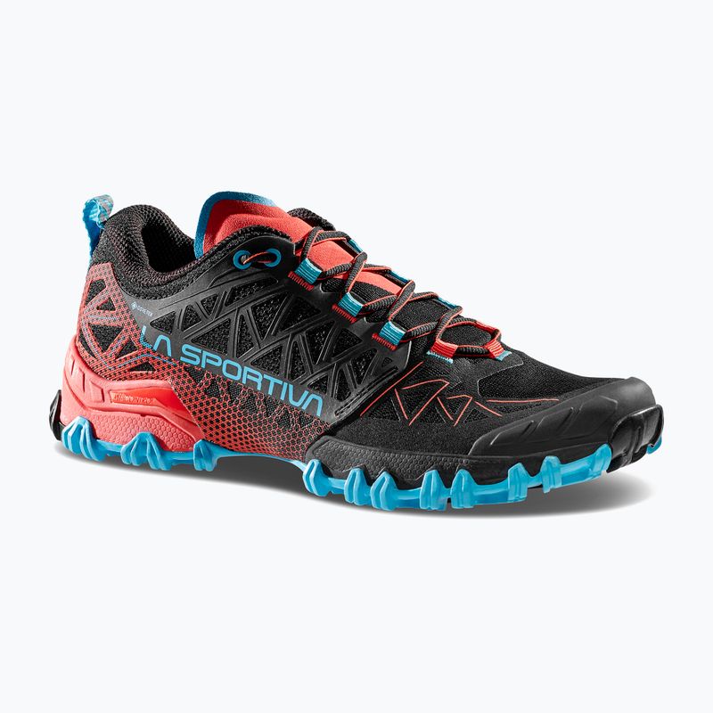 Кросівки для бігу жіночі La Sportiva Bushido II GTX black/hibiscus 7