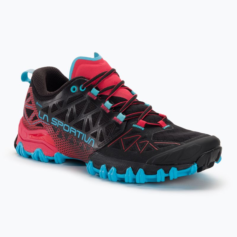 Кросівки для бігу жіночі La Sportiva Bushido II GTX black/hibiscus