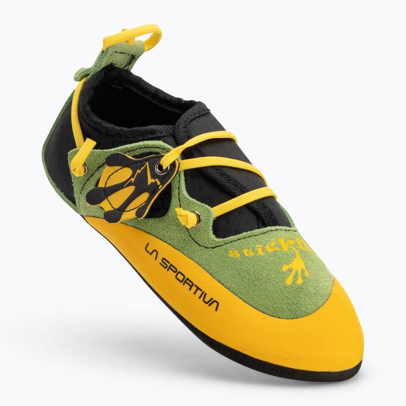Дитячі черевики для скелелазіння La Sportiva Stickit лайм/жовтий