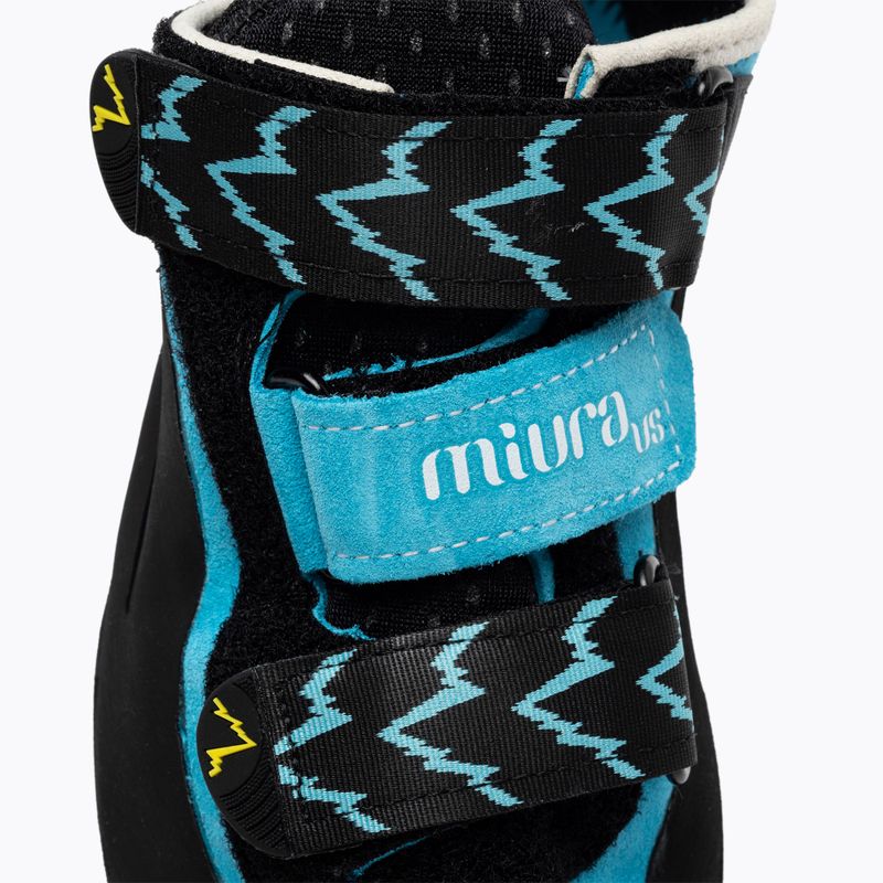 Взуття скелелазне жіноче La Sportiva Miura VS чорно-блакитні 865BL 7