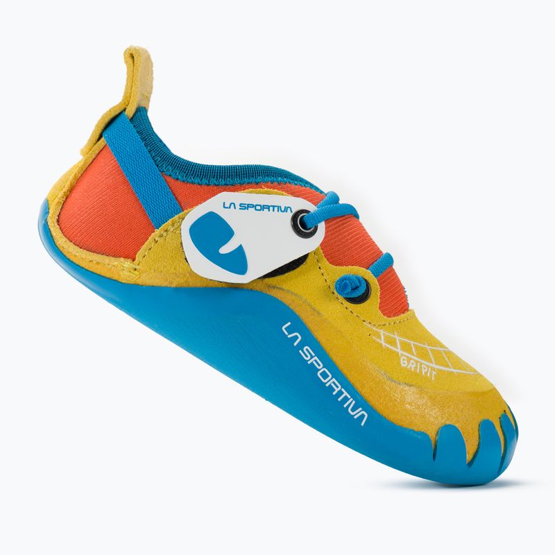 Взуття скелелазне дитяче La Sportiva Gripit yellow/flame 2
