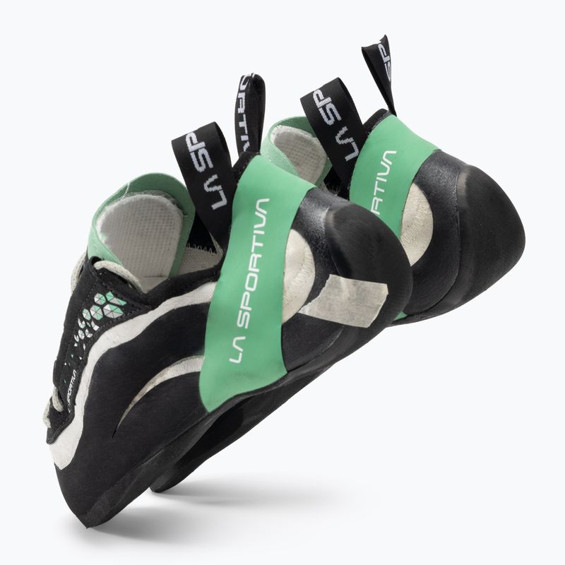 Черевики скелелазні жіночі La Sportiva Miura white/jade green 3