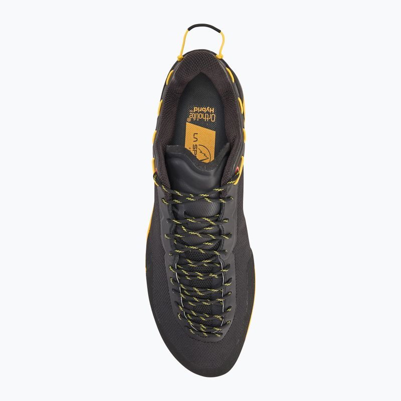 Чоловічі кросівки La Sportiva TX Guide для підходу чорний/жовтий 5