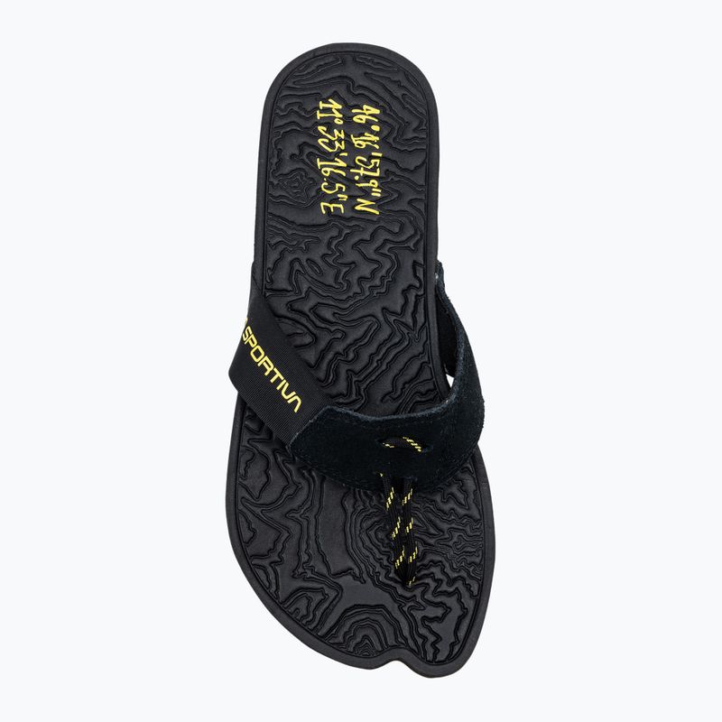 В'єтнамки чоловічі La Sportiva Jandal black/yellow 5