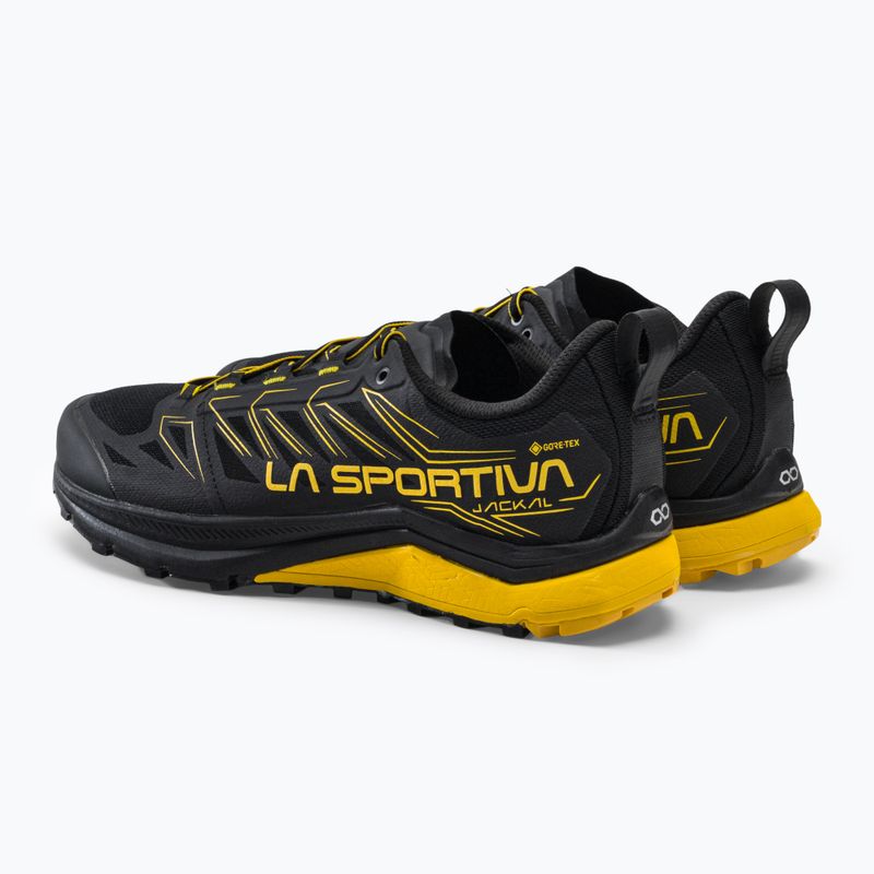 Кросівки для бігу зимові чоловічі La Sportiva Jackal GTX чорно-жовті 46J999100 3