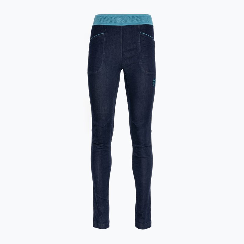 Штани туристичні жіночі La Sportiva Miracle Jeans jeans/topaz