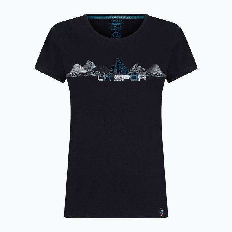 Футболка трекінгова жіноча La Sportiva Peaks чорна O18999999