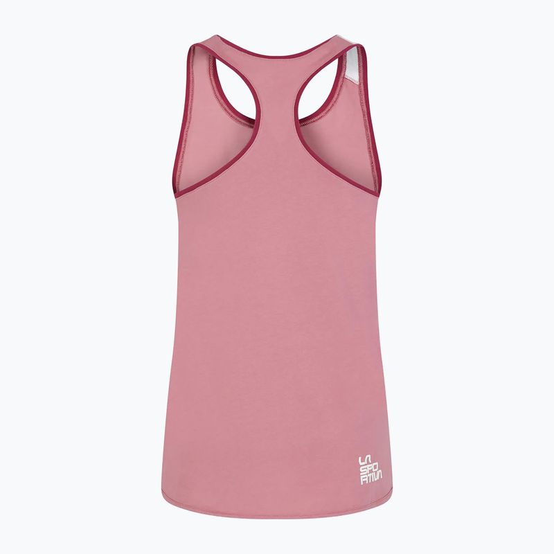 Футболка для скелелазіння жіноча La Sportiva Fiona Tank рожева O41405405 2