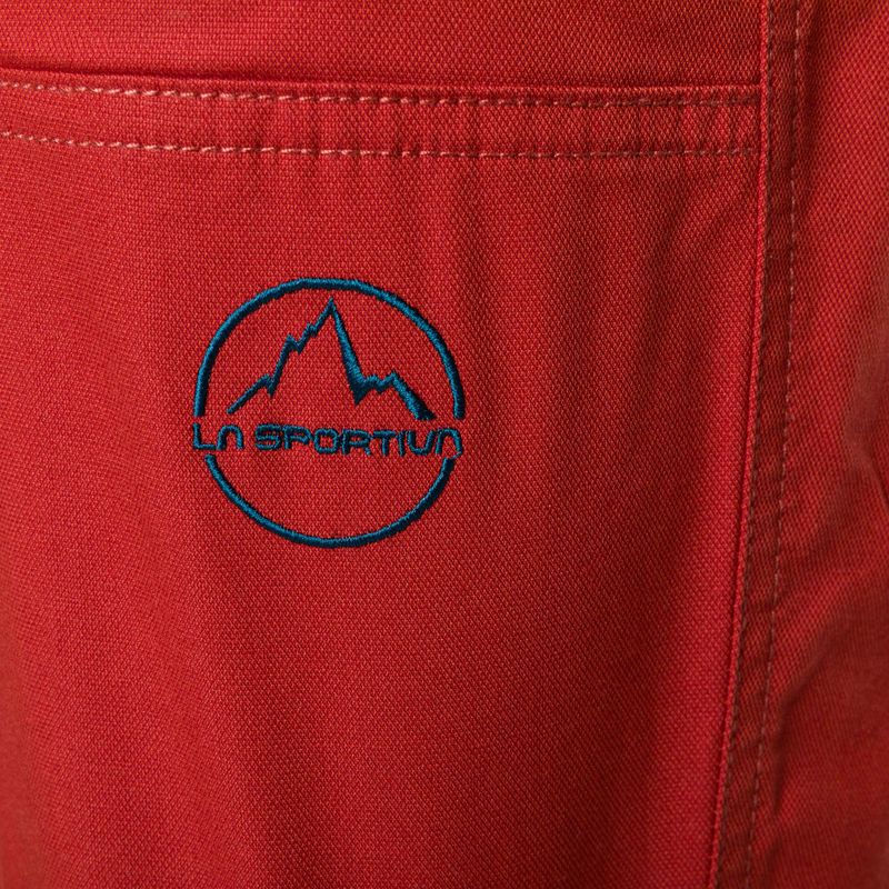 Штани альпіністські чоловічі La Sportiva Fuente червоні N69313718 3