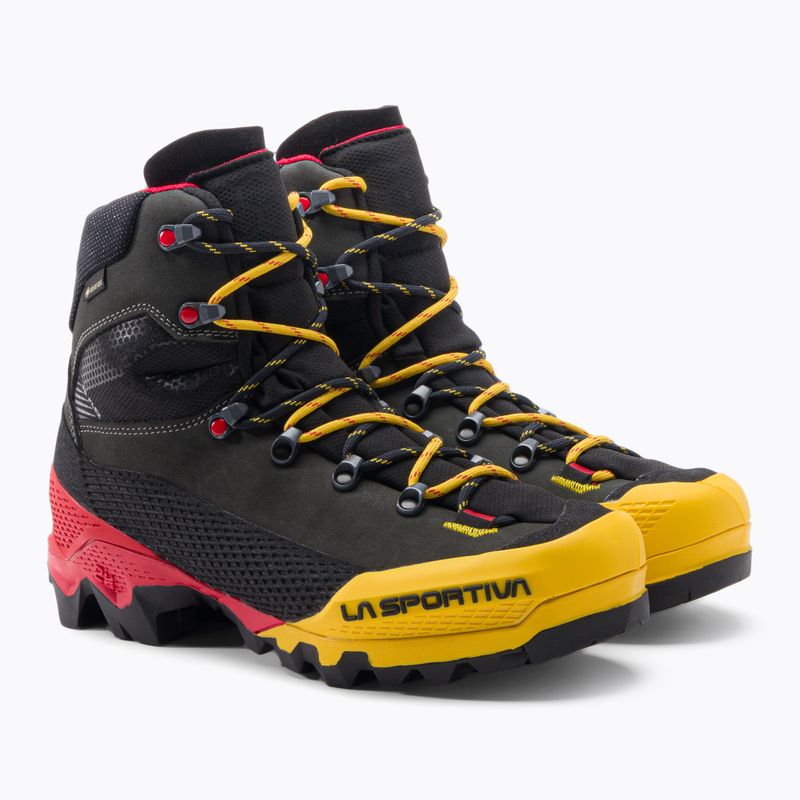 Черевики для альпінізму чоловічі La Sportiva Aequilibrium LT GTX чорно-жовті 21Y999100 5