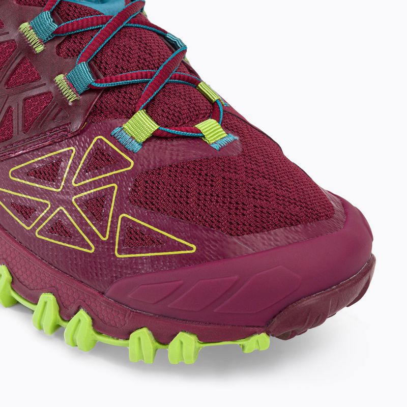 Кросівки для бігу жіночі La Sportiva Bushido II бордово-блакитні 36T502624 9
