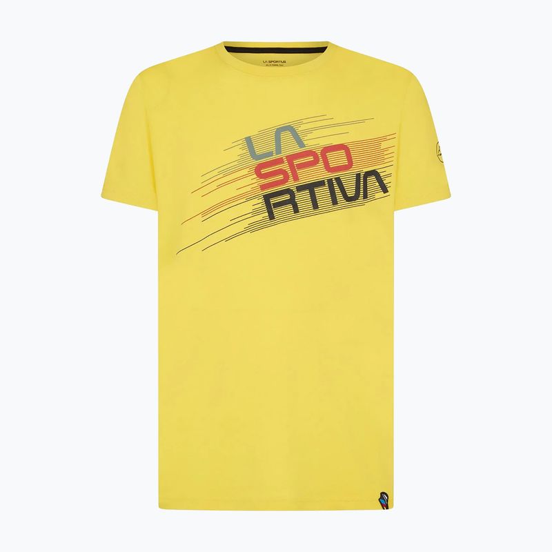 Футболка трекінгова чоловіча La Sportiva Stripe Evo жовта H25100100