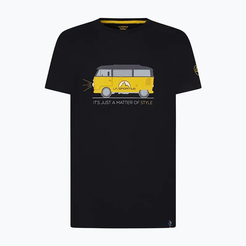 Футболка для скелелазіння чоловіча La Sportiva Van чорна H47999999 5