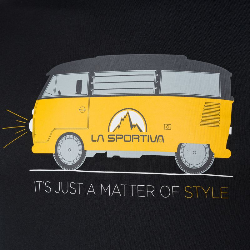 Футболка для скелелазіння чоловіча La Sportiva Van чорна H47999999 3