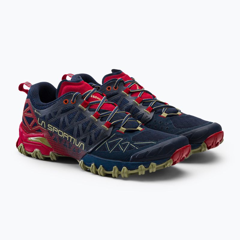 Кросівки для бігу чоловічі La Sportiva Bushido II GTX синьо-червоні 46Y629317 5