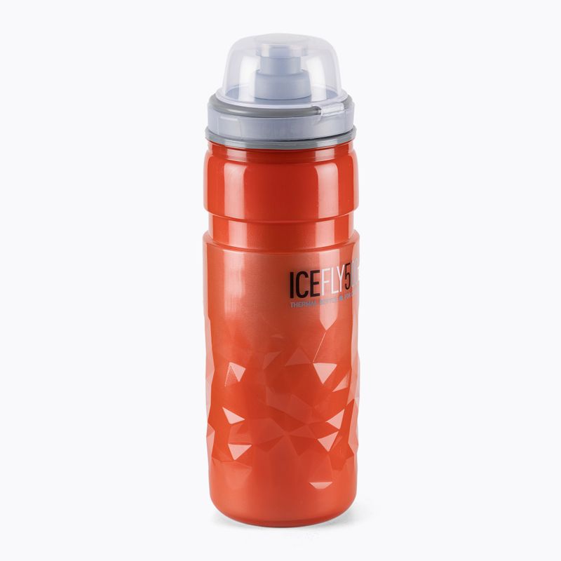 Пляшка велосипедна Elite Ice Fly червона EL0160804