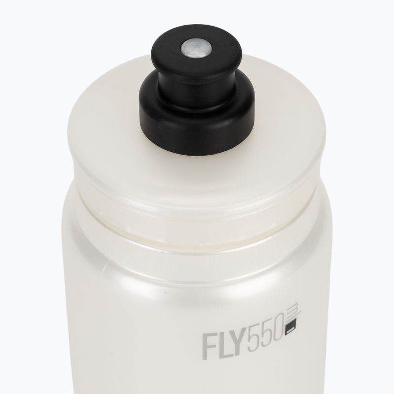 Пляшка велосипедний Elite FLY Tex 550 ml pearl white 5