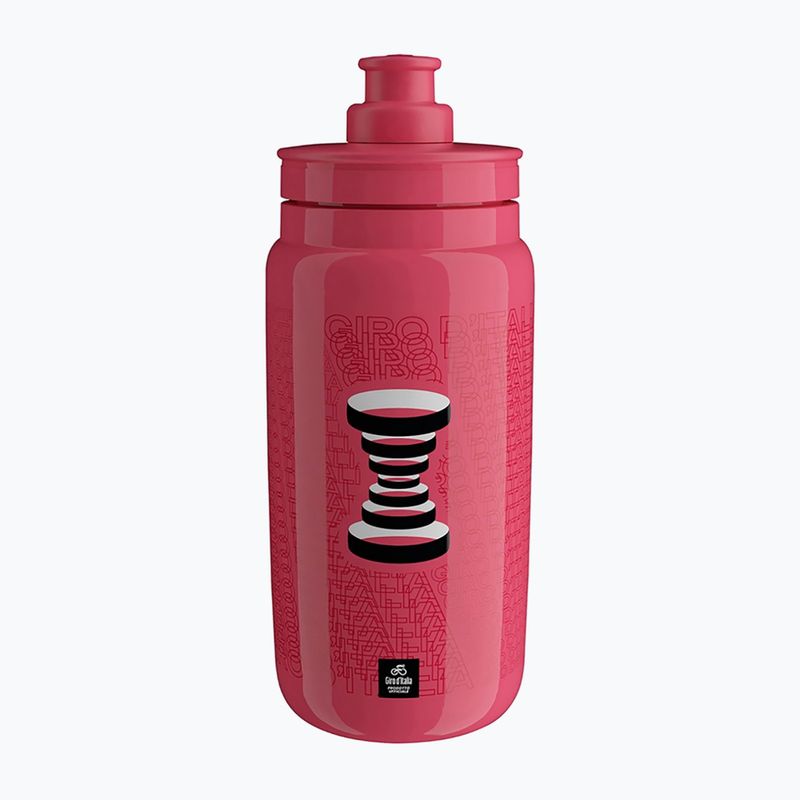 Пляшка велосипедна Elite FLY Teams Giro D'Italia 2026 550 ml iconic rosa 2