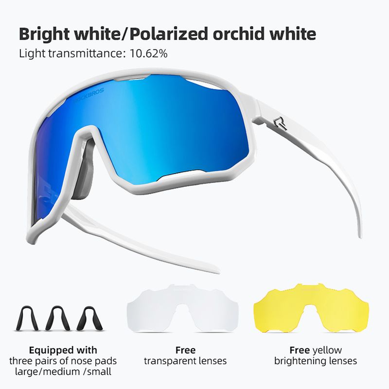 Окуляри сонцезахисні Rockbros 14210010 Photochromic transparent/blue/yellow/clear 2
