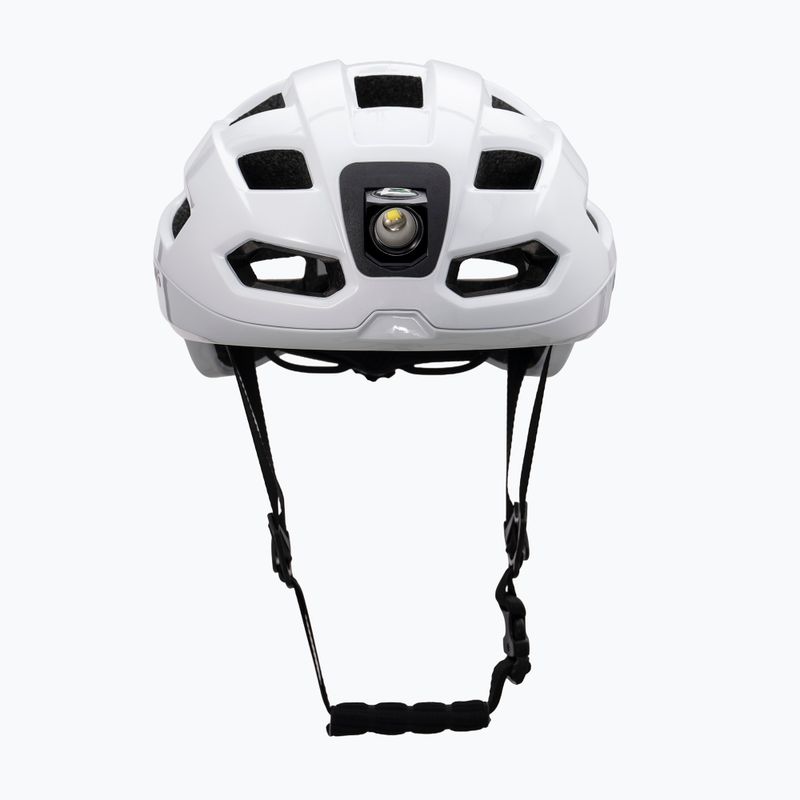 Шолом велосипедний Rockbros 100036002 With Remote Control and Warning Light white 2