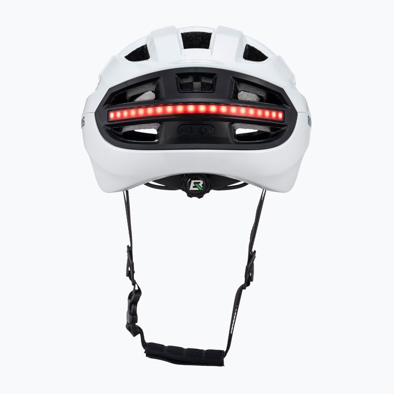 Шолом велосипедний Rockbros 100036002 With Remote Control and Warning Light white 3