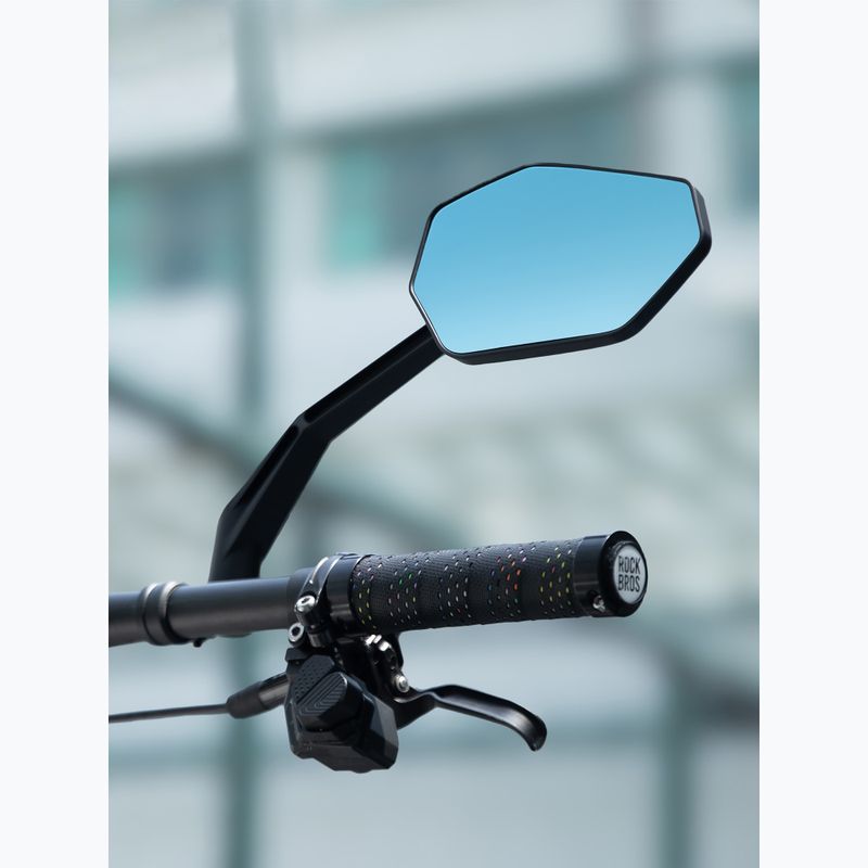 Дзеркало велосипедне Rockbros 260004002 Anti-Glare Rearview Mirror-Right black 4