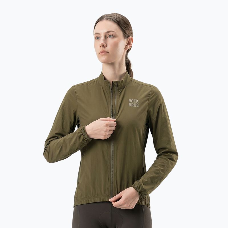 Куртка велосипедна Rockbros YPW071 brown 2