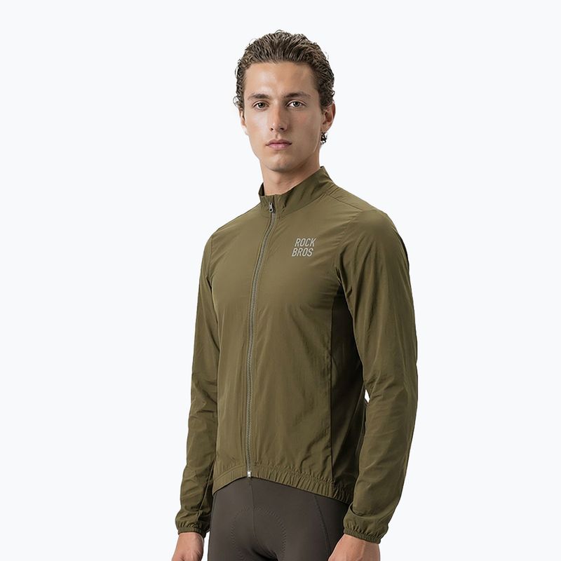 Куртка велосипедна Rockbros YPW071 brown 3