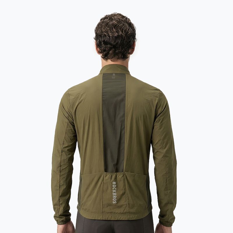 Куртка велосипедна Rockbros YPW071 brown 4