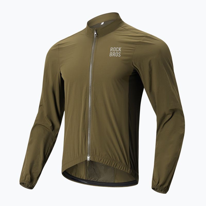 Куртка велосипедна Rockbros YPW071 brown 5