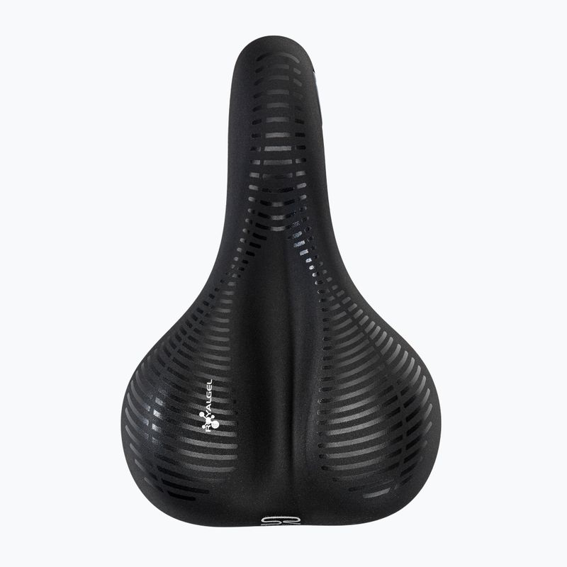 Велосідло гелеве з еластомерами чоловіче Selle Royal Classic Moderate 60st. Avenue чорне 8466HGCA38096 3