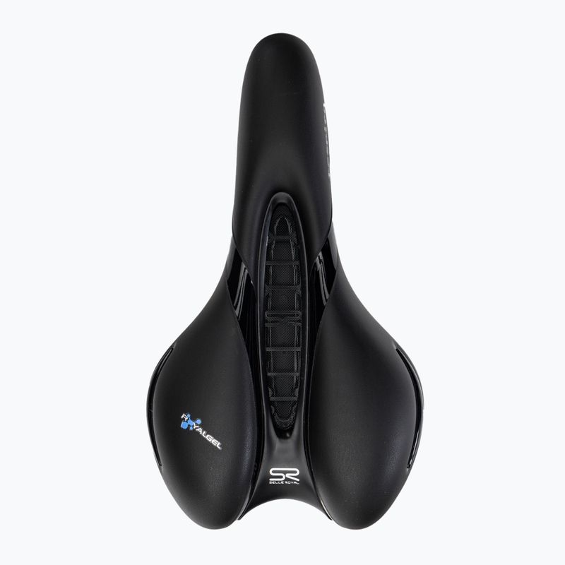 Велосідло Selle Royal Respiro Soft Athletic 45 st. чорне 5130HRTB391L4 3