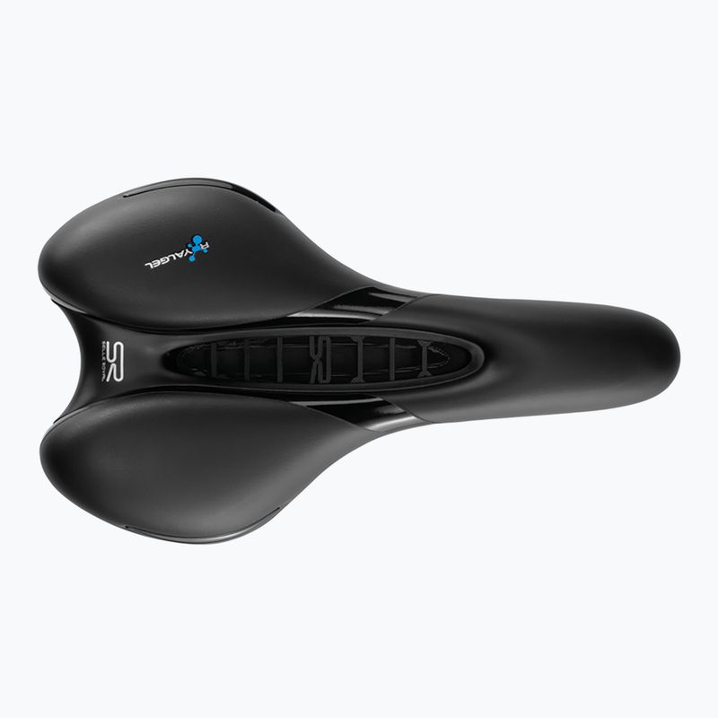 Велосідло Selle Royal Respiro Soft Athletic 45 st. чорне 5130HRTB391L4 8