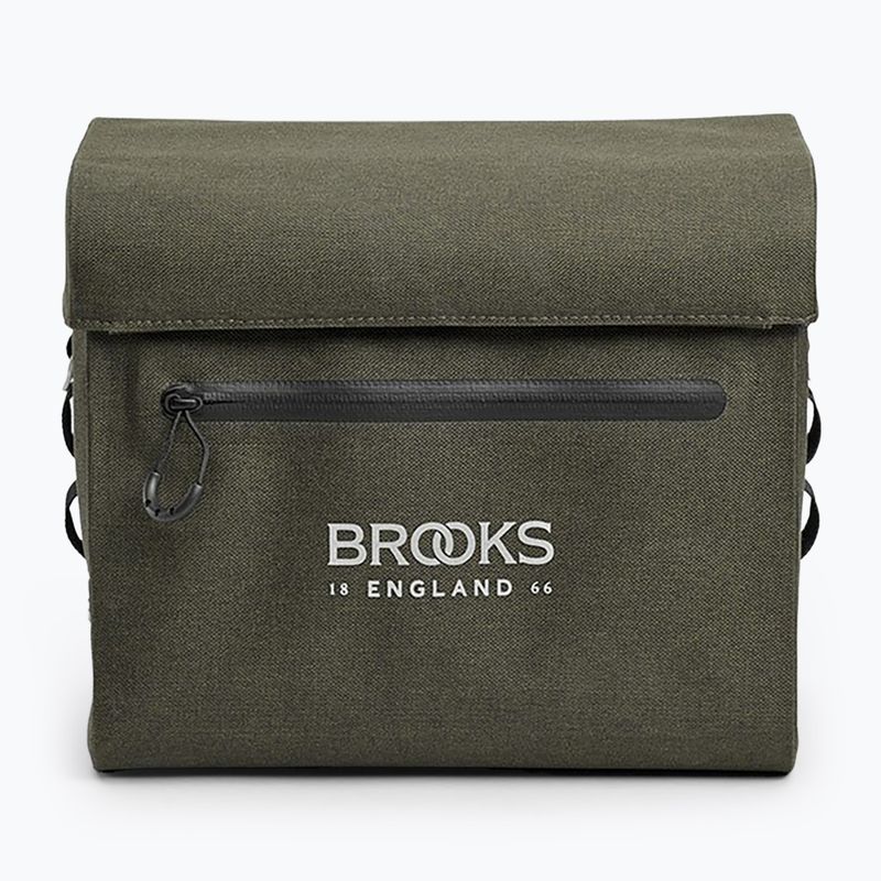 Сумка велосипедна на кермо Brooks England Scape Case 8 л mud green 2