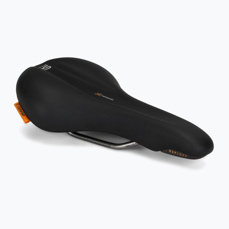 Велосипедне сідло Selle Royal Explora Athletic 45St. чорне