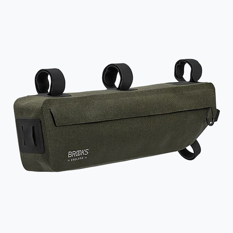 Сумка велосипедна на раму Brooks England Scape 3,5 л mud green 2