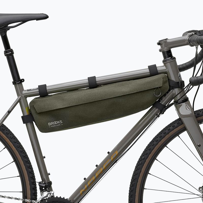 Сумка велосипедна на раму Brooks England Scape 3,5 л mud green 5