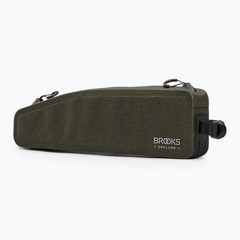 Сумка велосипедна на раму Brooks England Scape Long Top 1,5 л mud green 2