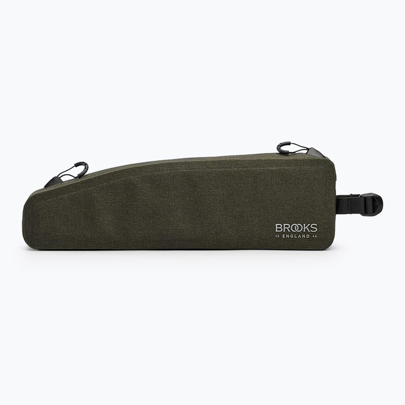Сумка велосипедна на раму Brooks England Scape Long Top 1,5 л mud green 3