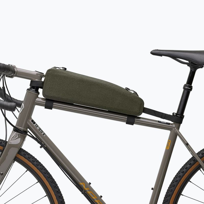 Сумка велосипедна на раму Brooks England Scape Long Top 1,5 л mud green 5