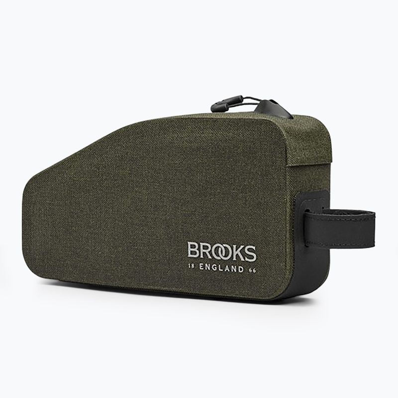 Сумка велосипедна на раму Brooks England Scape Top Tube with bolts 0,9 л mud green 2