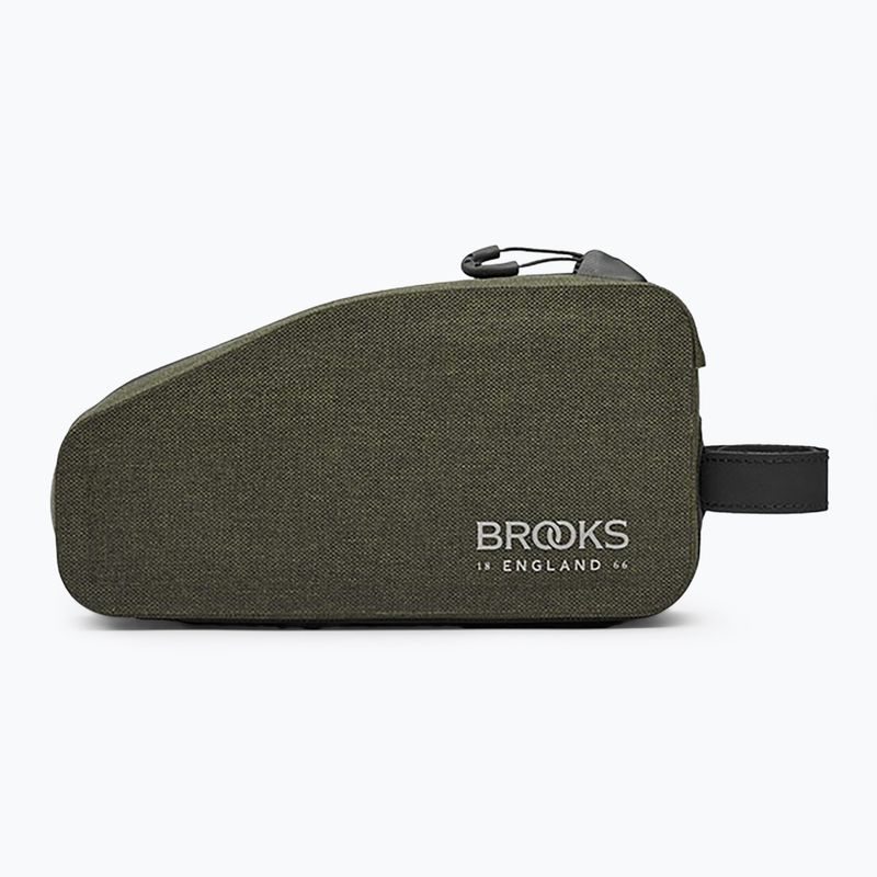 Сумка велосипедна на раму Brooks England Scape Top Tube with bolts 0,9 л mud green 3
